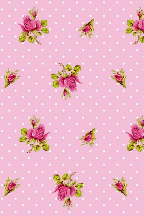 Rolo de Papel de Parede Rosa com Poá Branca - Pip Studio