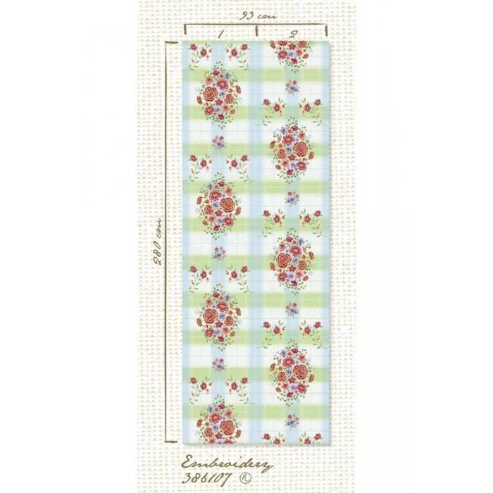 Painel de papel de parede Embroidery Verde - Pip Studio