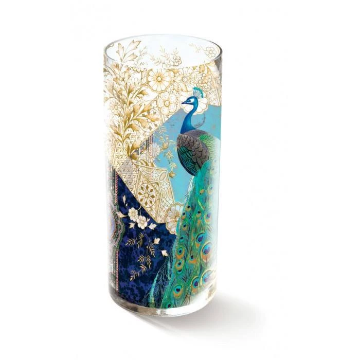 Vaso Peacock Heather - Transparente - Fringe Studio