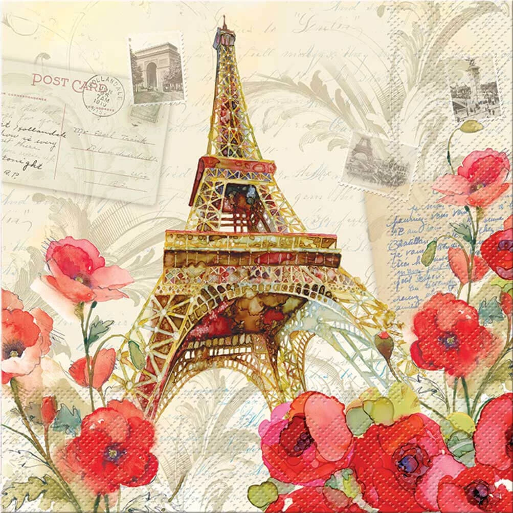 Guardanapo de Papel Paris Sparkle - Punch Studio