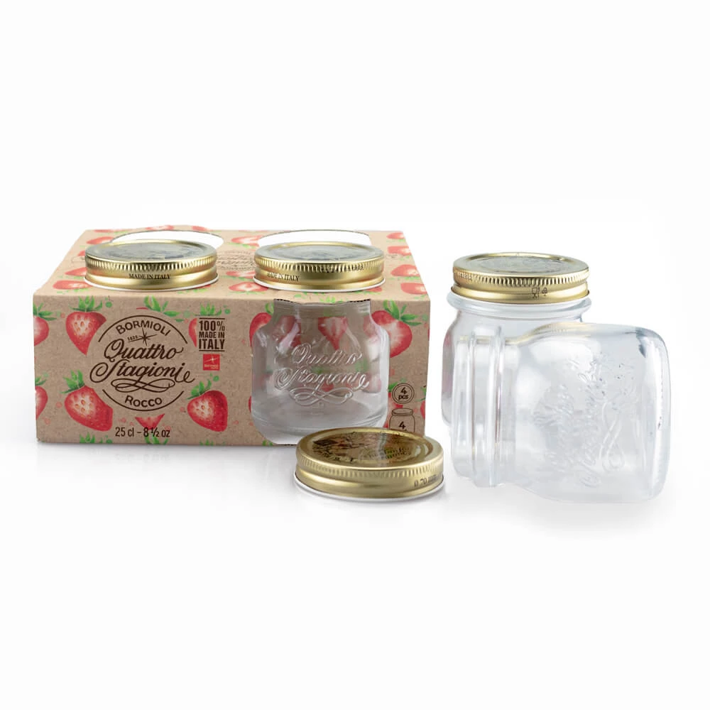 Jogo 4 Potes Quattro Stagioni Geniette Tampa - Dayhome