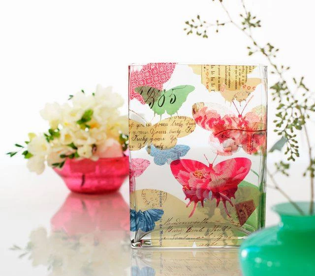 Vaso Lily Yours Truly - Transparente - Fringe Studio