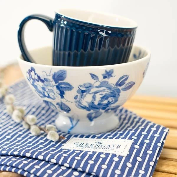 Bowl de Sopa Amanda Azul Escuro - Greengate