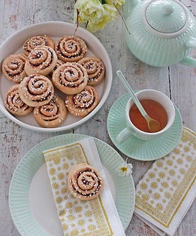 Prato de Sobremesa Alice Verde Claro 23 cm - Greengate