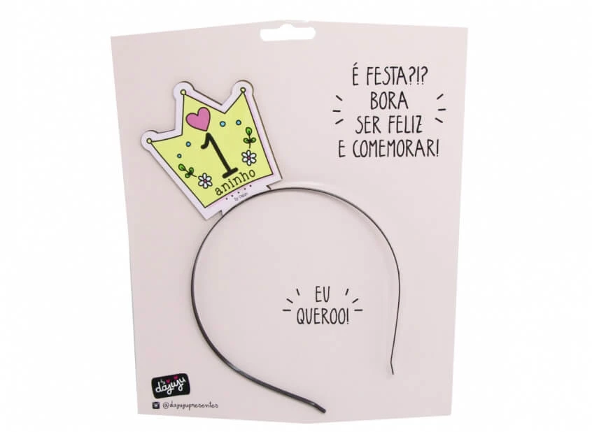 Tiara 1 Aninho da Princesa - Dajuju