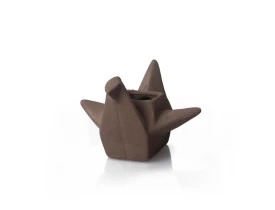 Cachepot Pássaro Origami Grande Cobre