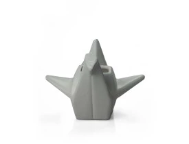 Cachepot Pássaro Origami Grande Fendi Claro 