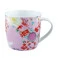 Kit Caneca de Porcelana c/ Lata Rosa Alumínio 340 ml - Accessorize