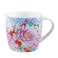 Kit Caneca c/ Lata Rosa com Flor de Porcelana/ Aluminio 340 ml - Accessorize