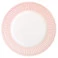 Prato de Pão Alice Rosa Claro